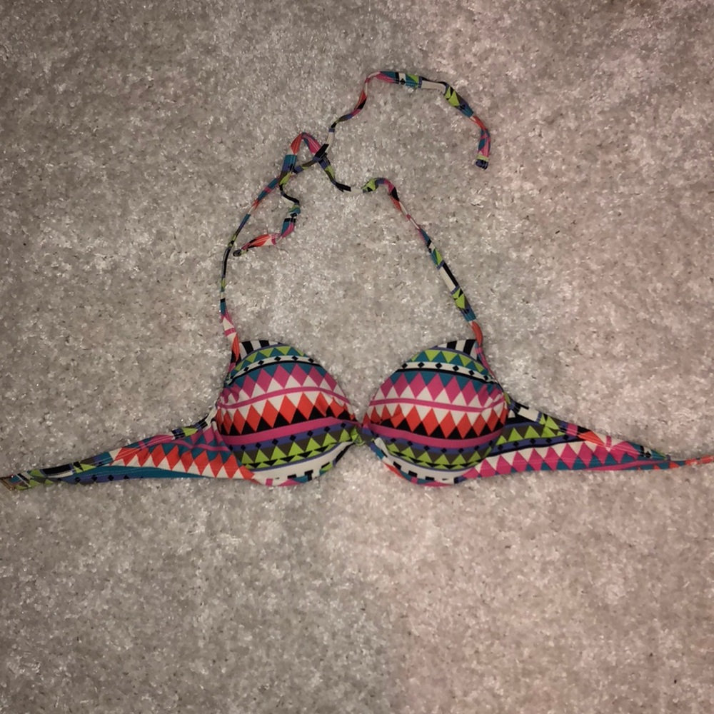 Xhilaration Aztec Bikini Top